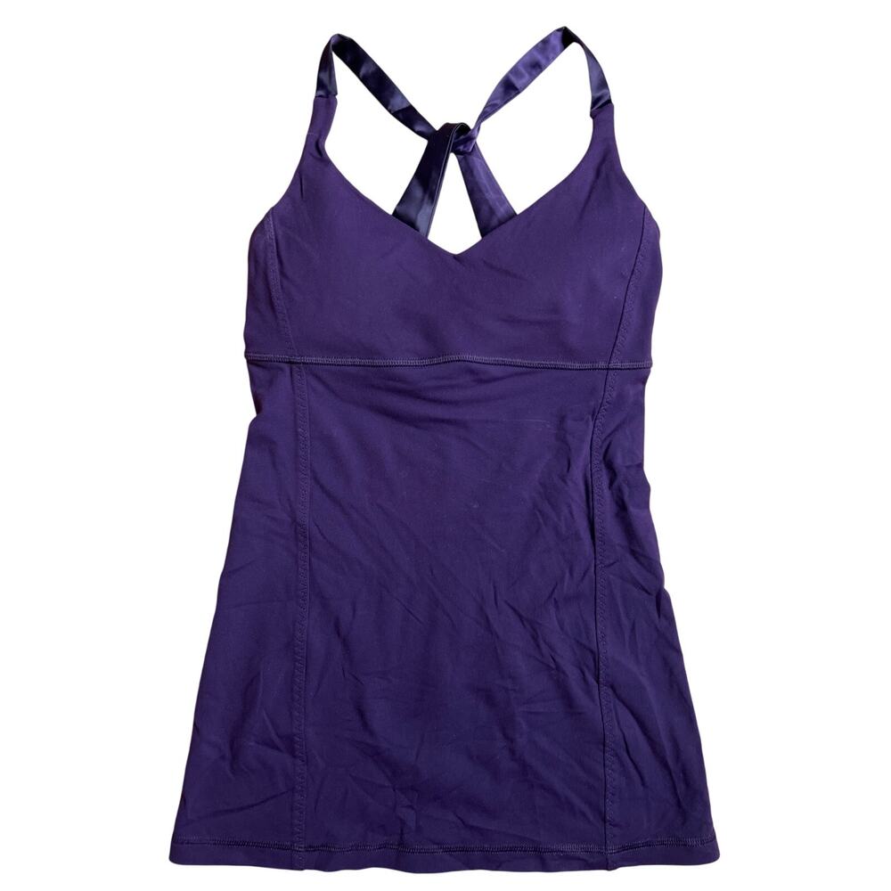 Lululemon Tank Top Racerback Purple Women Size 4